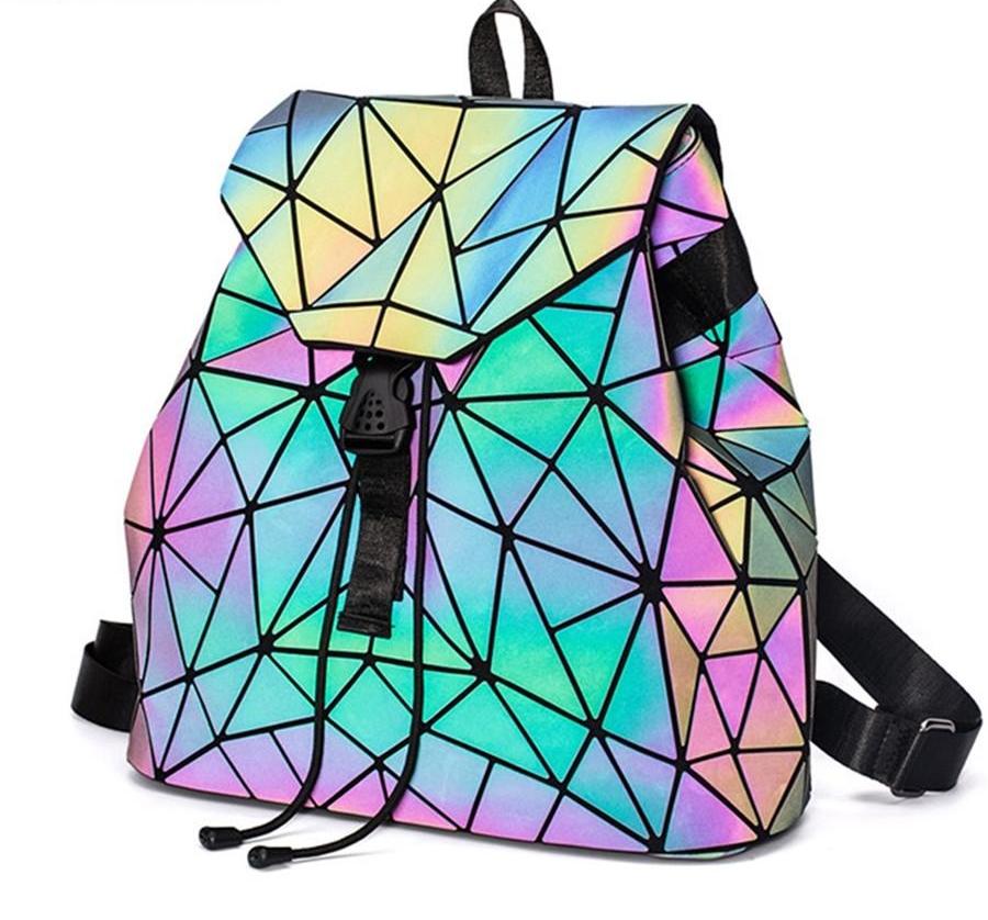 Light-Reactive Backpack – Neon Black display picture 1