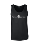 Neon Black Logo Gildan Men's Tank Top / Vest