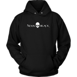 Neon Black Logo Hoodie