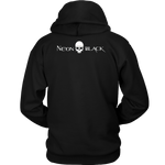 Neon Black Logo Hoodie