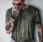 Premium Stainless Steel Black Silver Gold Skull Watch Wristwatch for Men