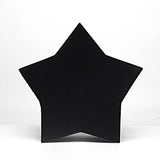 Black Synthetic Leather Pentacle Bag for Women