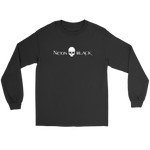 Neon Black Logo Long-Sleeved T-Shirt