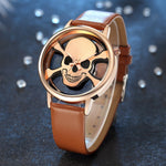Hollow Skull / Crossbones Analogue Watch (Unisex)