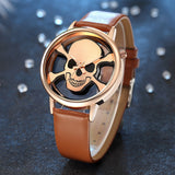 Hollow Skull / Crossbones Analogue Watch (Unisex)
