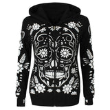 Women's Sugar Skull Hoodie