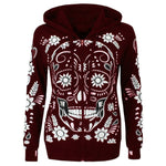 Women's Sugar Skull Hoodie
