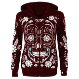 Women's Sugar Skull Hoodie