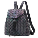 Luminous glow in the dark backpack small triangles