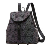 Luminous glow in the dark backpack hexagon