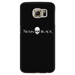 Neon Black Logo Phone Case