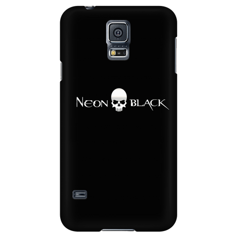 Neon Black Logo Phone Case