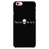 Neon Black Logo Phone Case