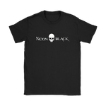 Neon Black Logo Women's T-Shirt