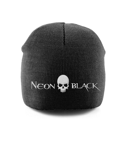 Neon Black Logo Beanie