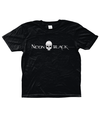 Neon Black Logo Gildan Kids' SoftStyle® T-Shirt