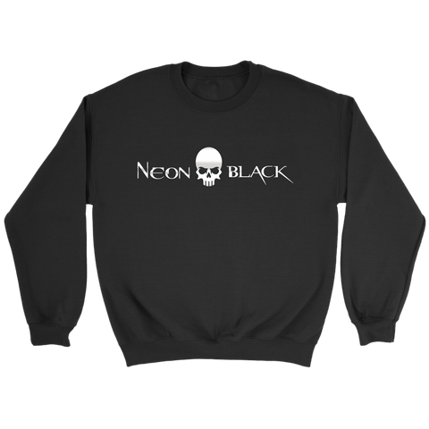 Neon Black Logo Sweatshirt